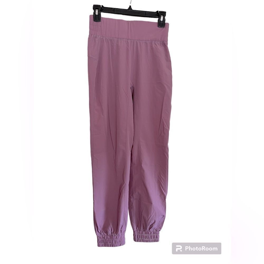 Joggers size small rose colored
